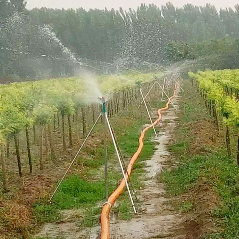 tripod-impact-sprinkler-in-farms