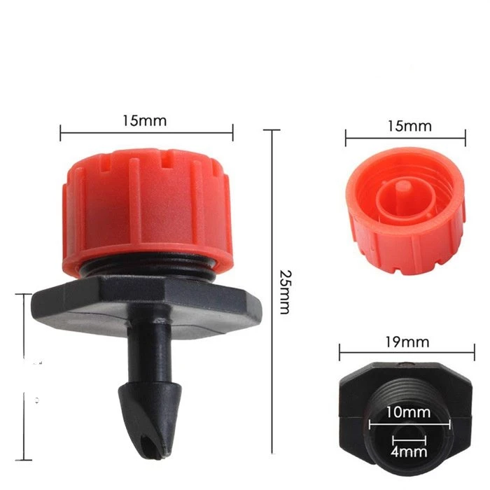 Adjustable Drip Irrigation Emitters